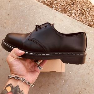 Dr Martens 1461 Cavalier SIZE 10. Shoes were worn 3 times ! Basically brand new.